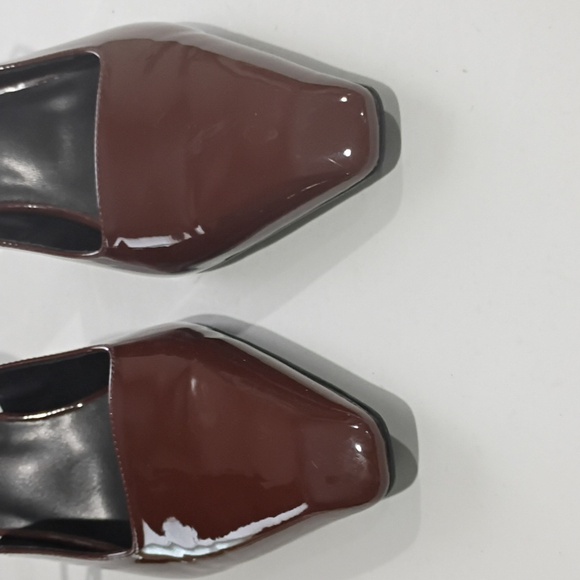 Iiimmu Chic Brown Slingback Heels Size 10 - Picture 6 of 13